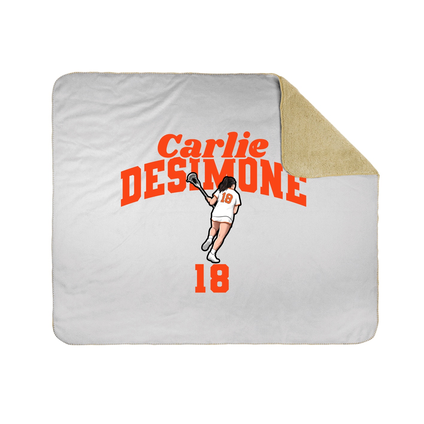 Throw Blanket — Signature Arch in White