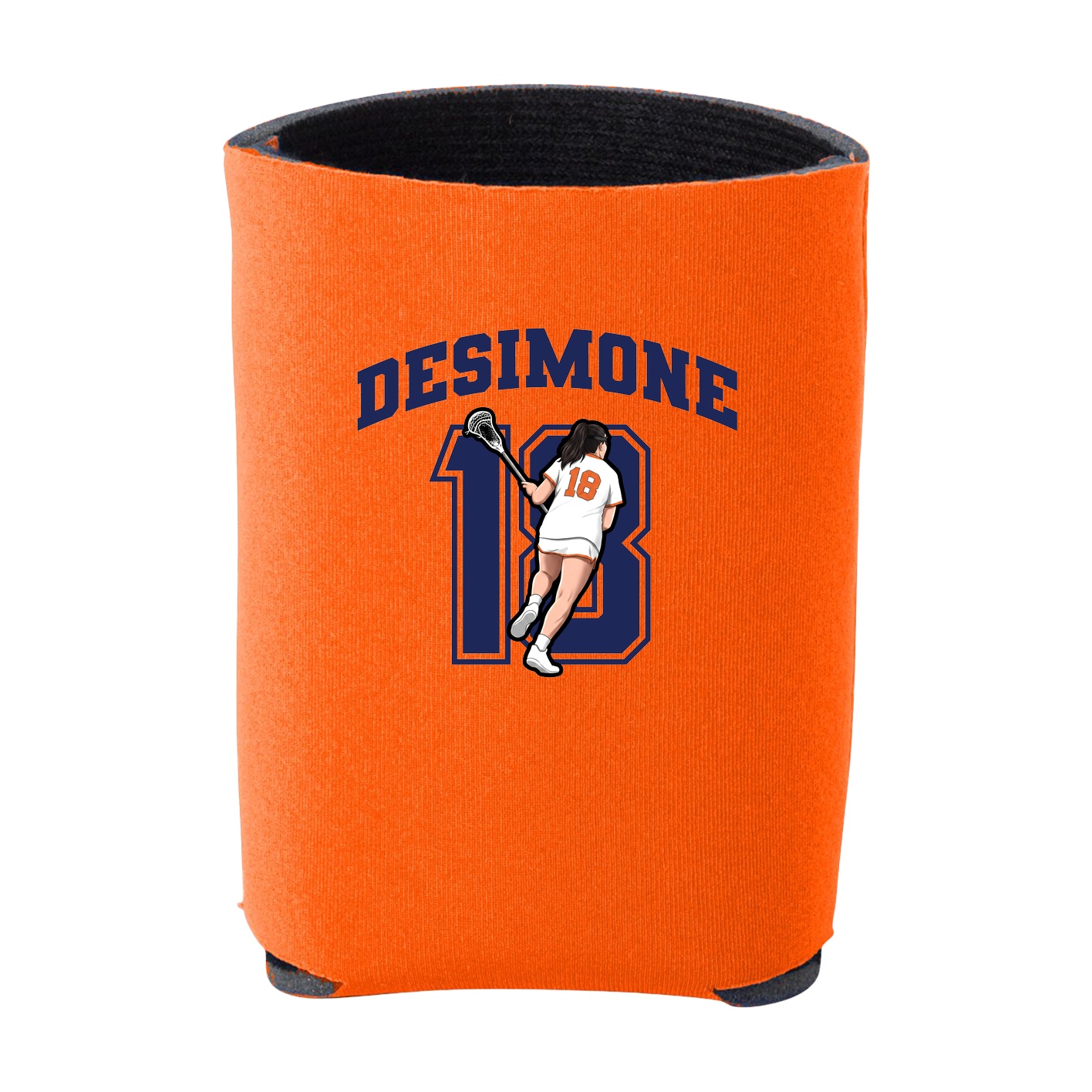 Can Holder — Number in Orange