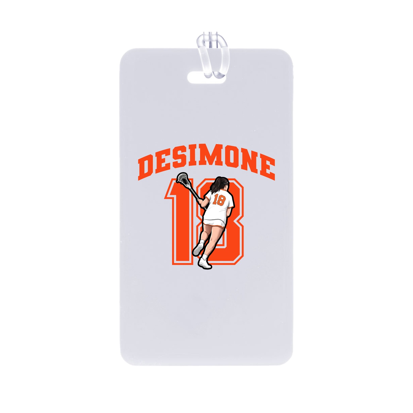 Bag Tag — Number in Classic