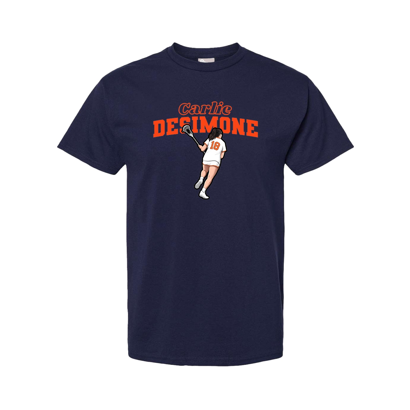 Tee — Name Arch in Navy