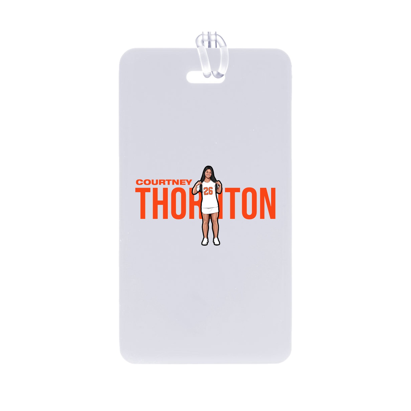 Bag Tag — Player Name in Classic