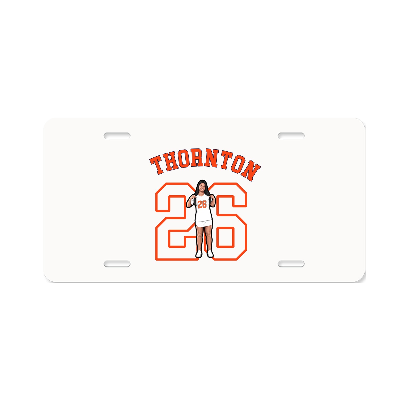 License Plate — Shirsey Arch in Classic