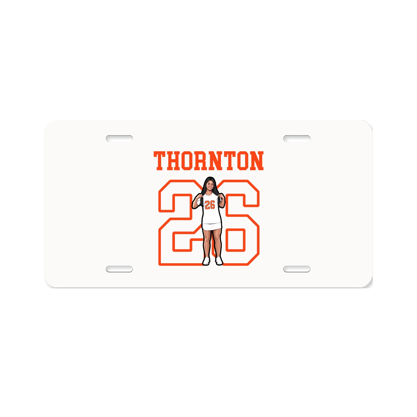 License Plate — Shirsey in Classic