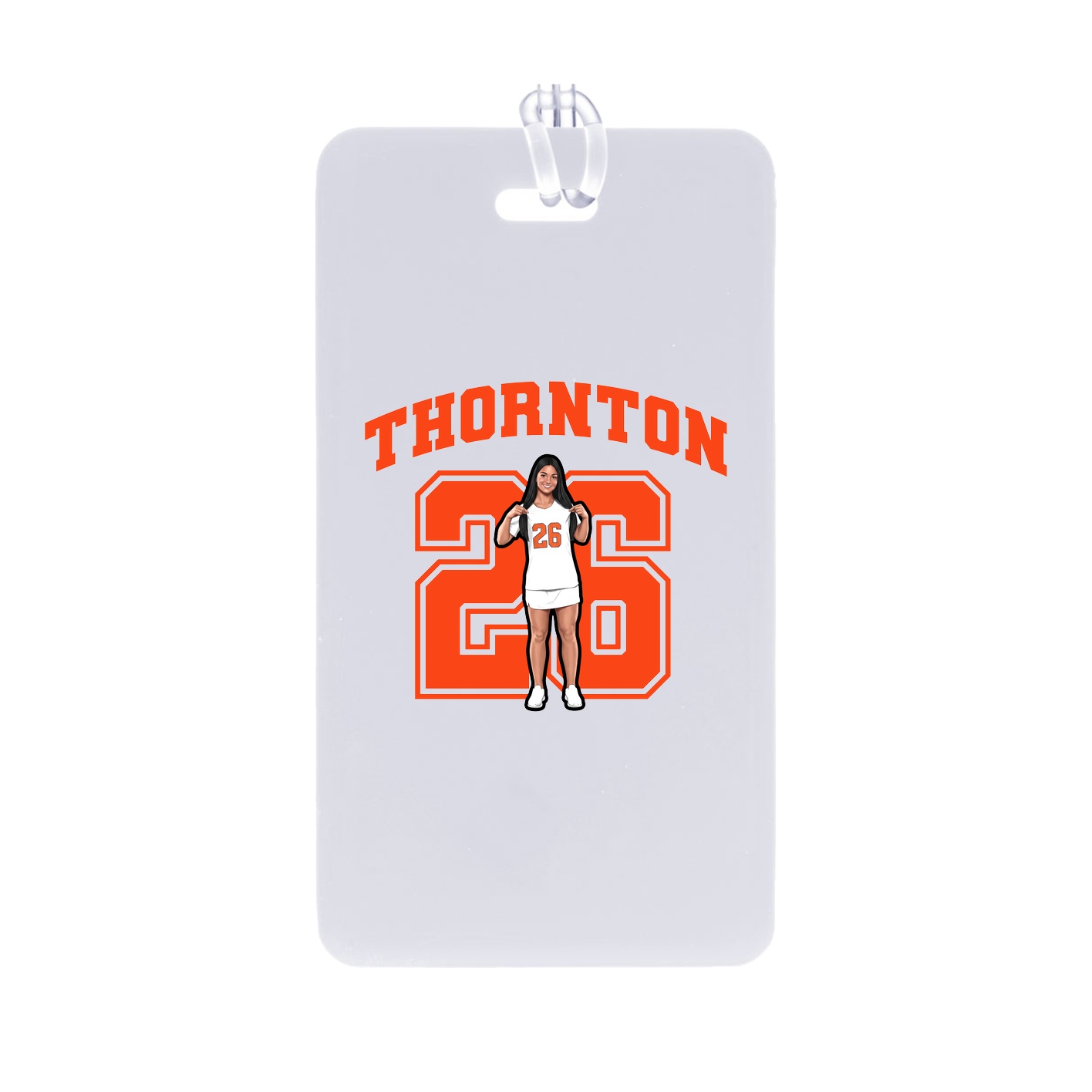 Bag Tag — Number in Classic