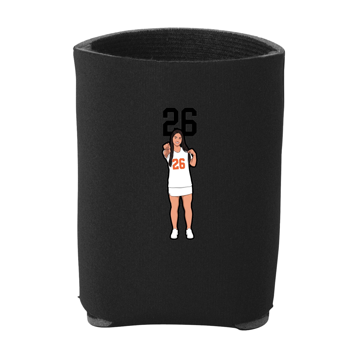 Can Holder — Number Top in Black