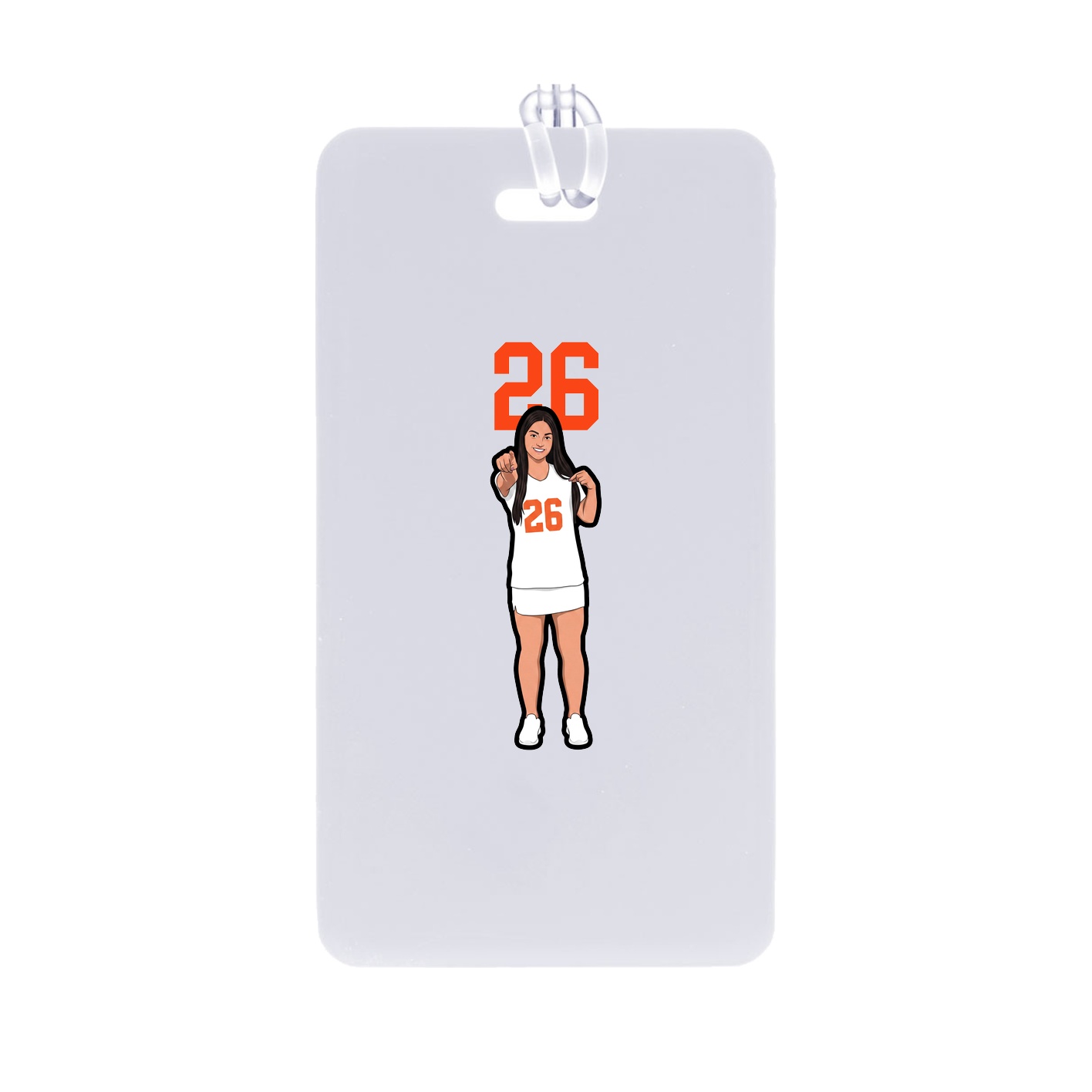 Bag Tag — Number Top in Classic