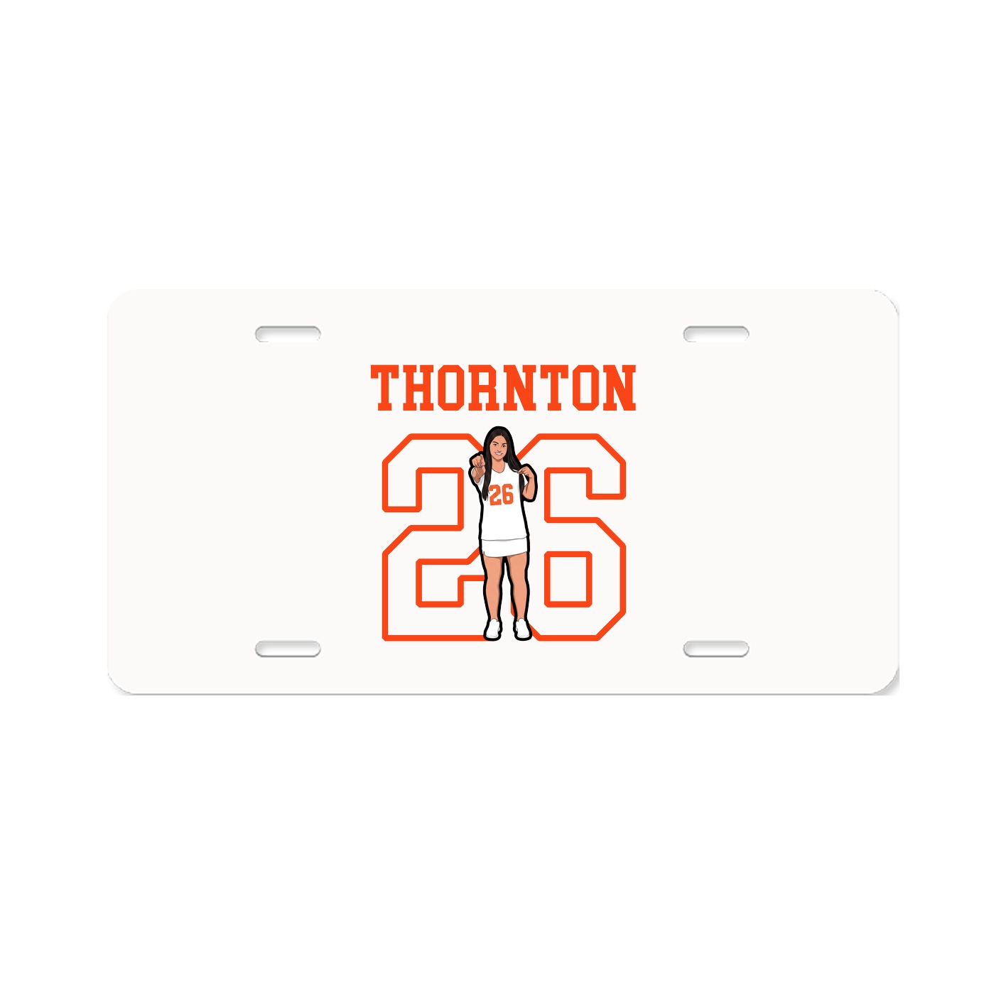 License Plate — Shirsey in Classic