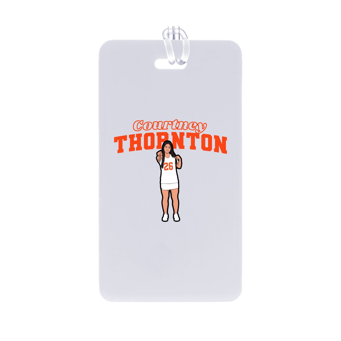 Bag Tag — Name Arch in Classic