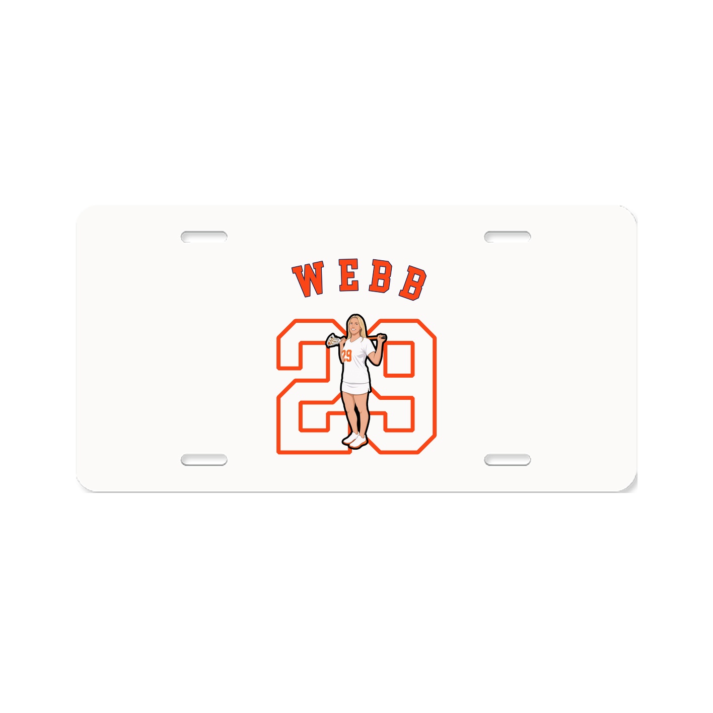 License Plate — Shirsey Arch in Classic