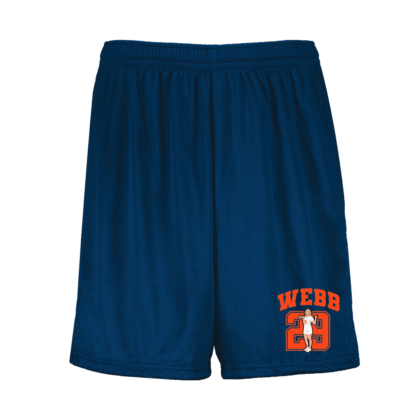 Shorts — Number in Navy