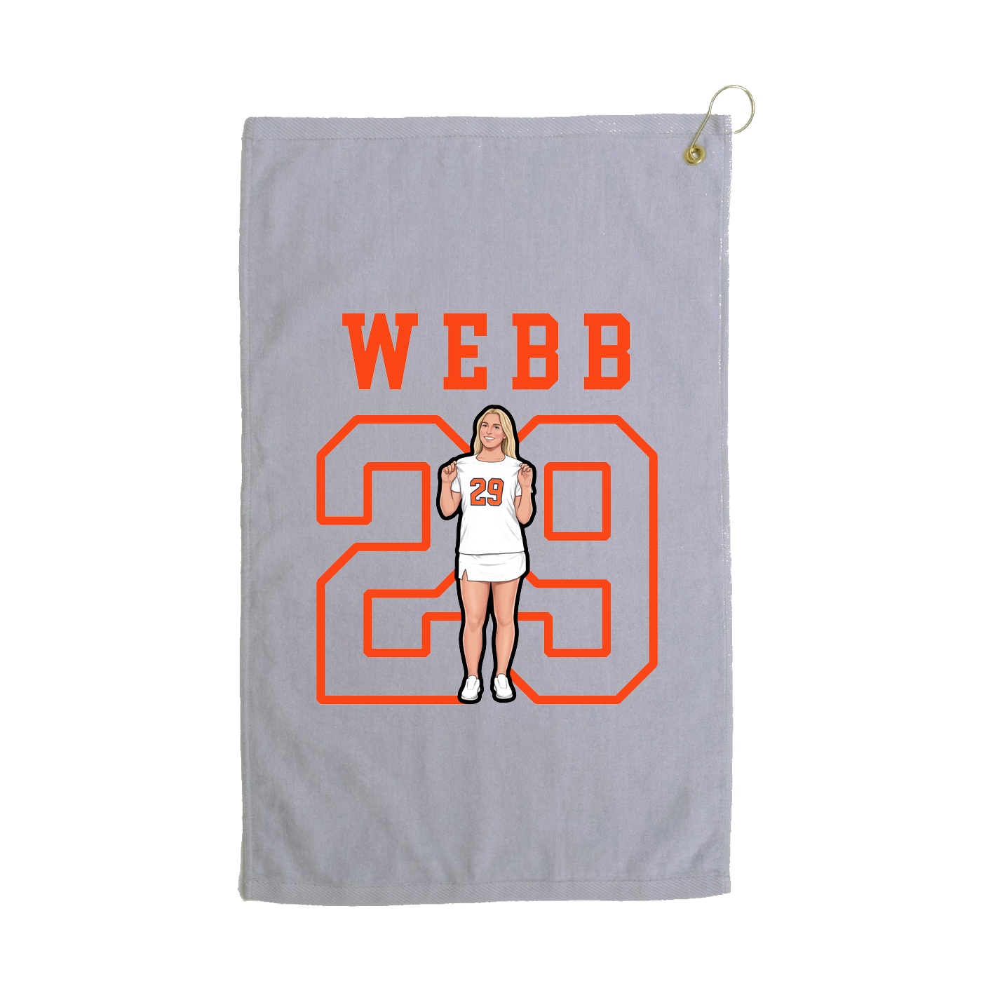 Golf Towel — Shirsey in Grey