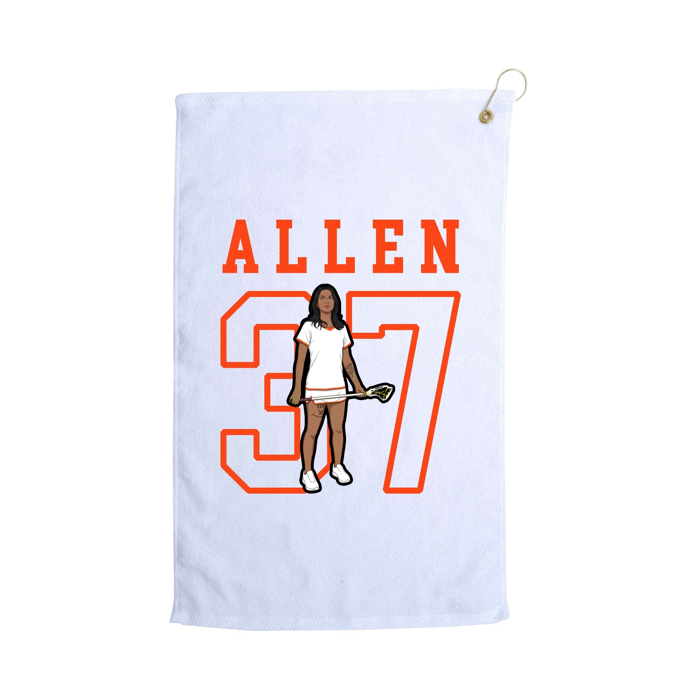 Golf Towel — Shirsey in White