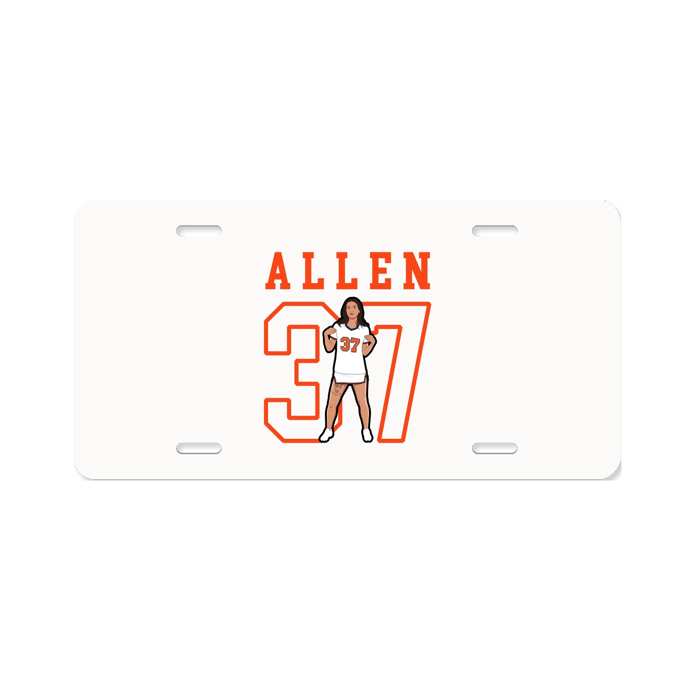 License Plate — Shirsey in Classic