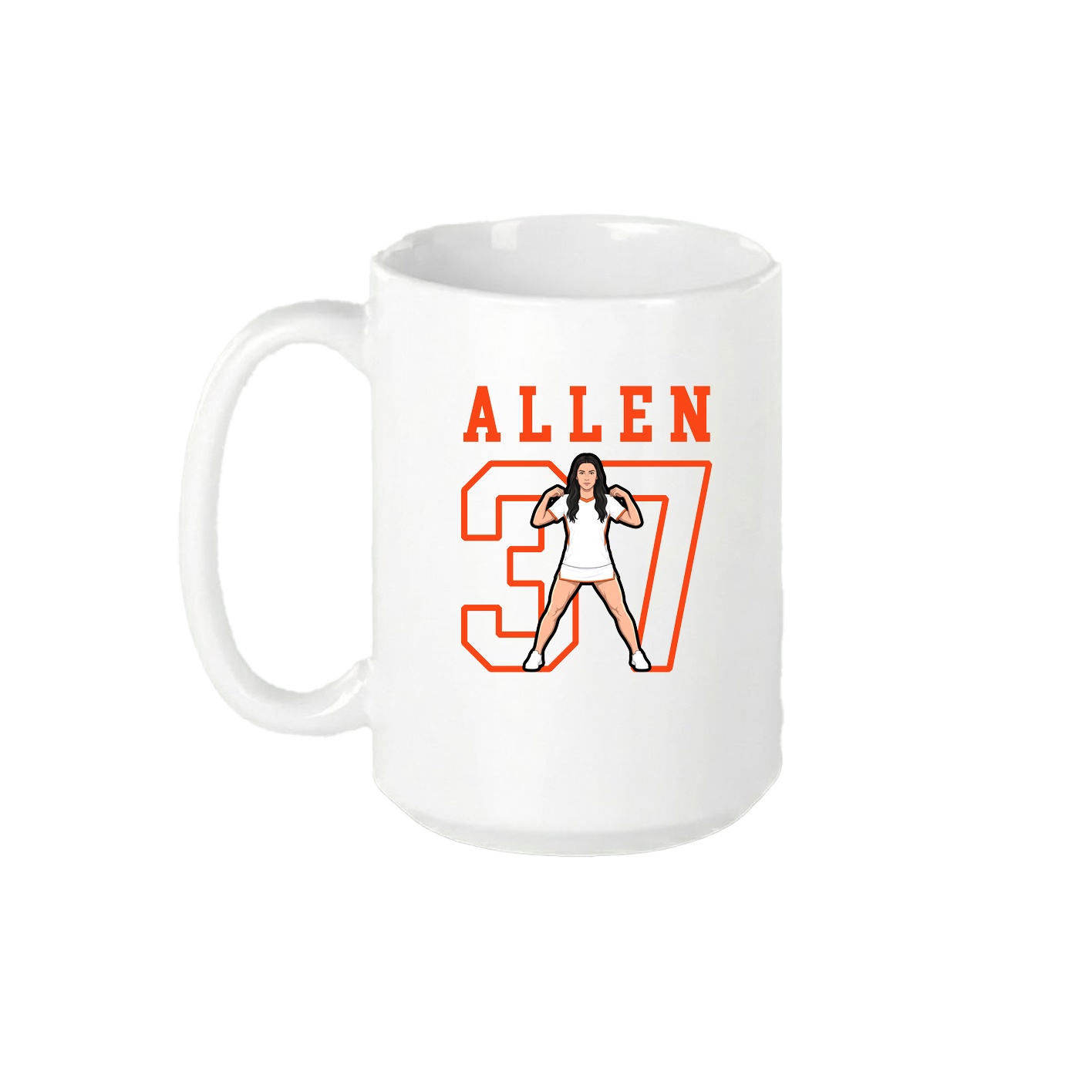 15oz Coffee Mug — Shirsey in White