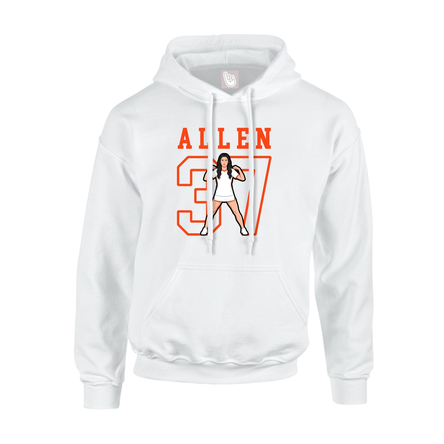 Youth Hoodie — Shirsey in White