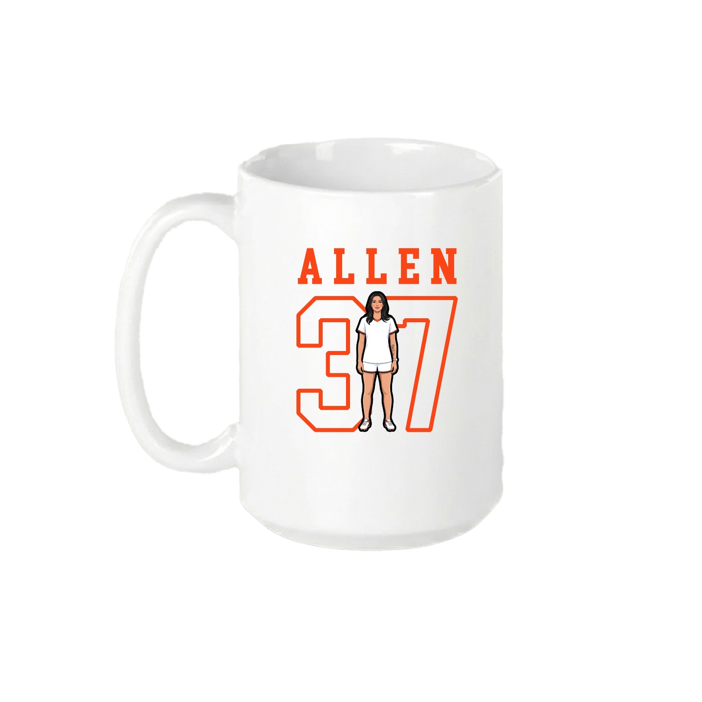 15oz Coffee Mug — Shirsey in White