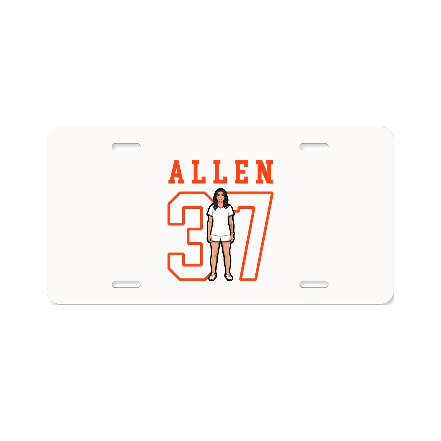License Plate — Shirsey in Classic