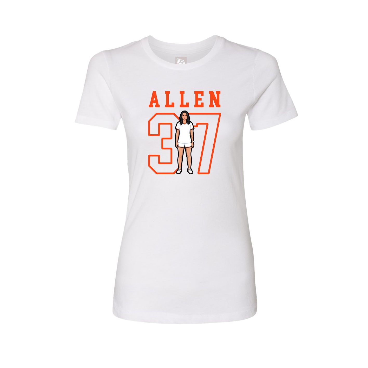 Fitted Women's Tee — Shirsey in White