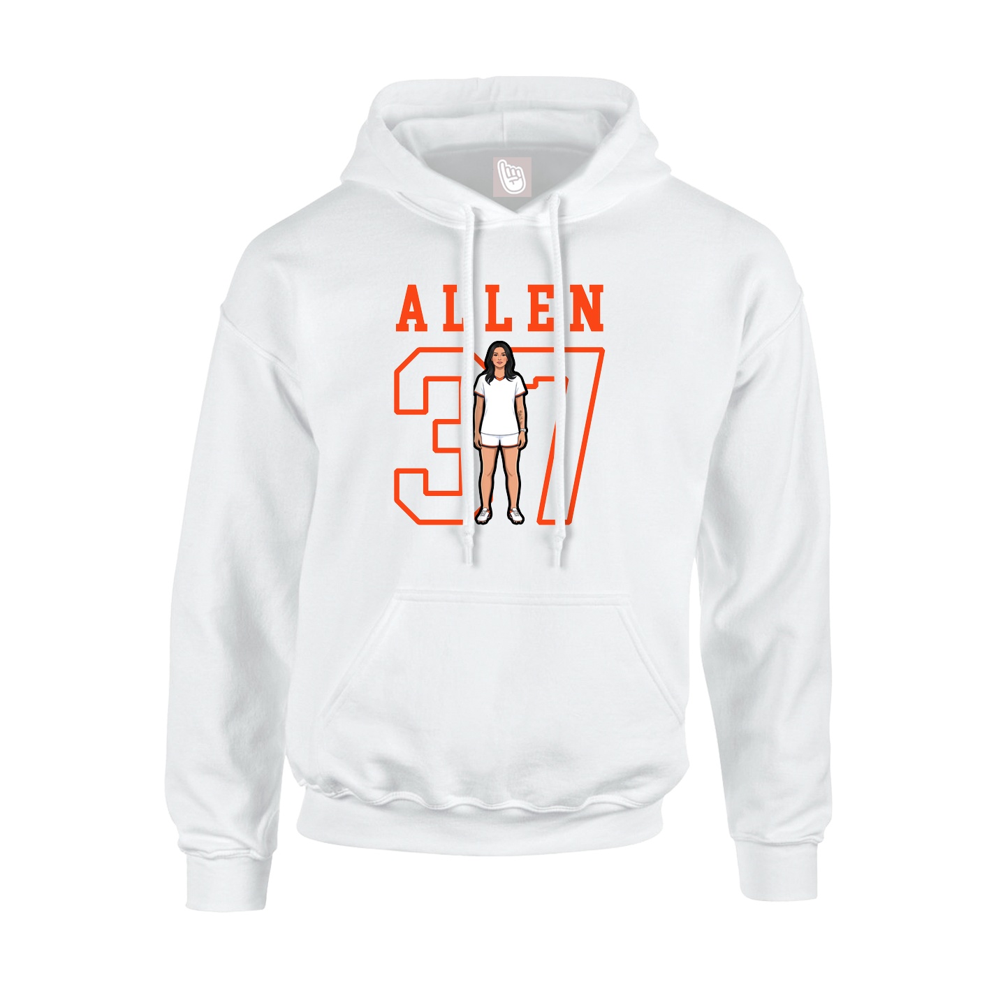 Youth Hoodie — Shirsey in White
