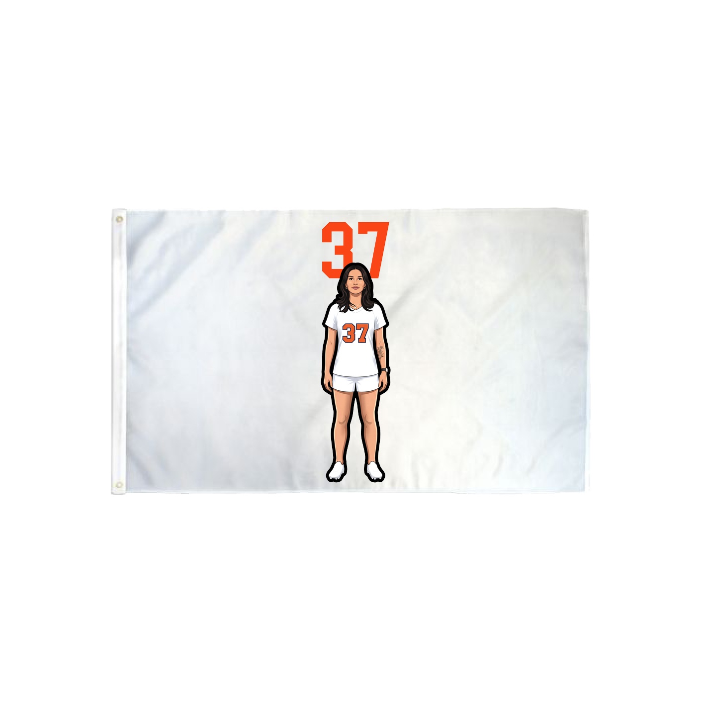 3x5 Flag — Number Top in Classic