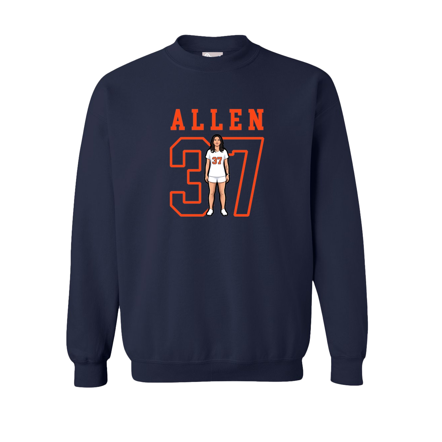 Fleece Crew — Shirsey in Navy