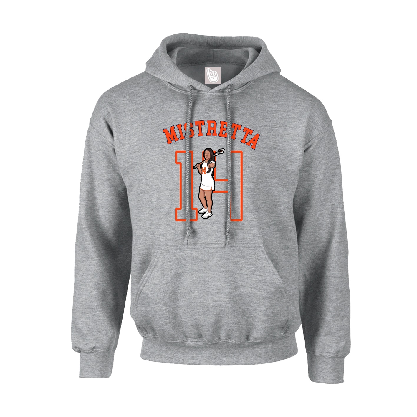 Hoodie — Shirsey Arch in Grey