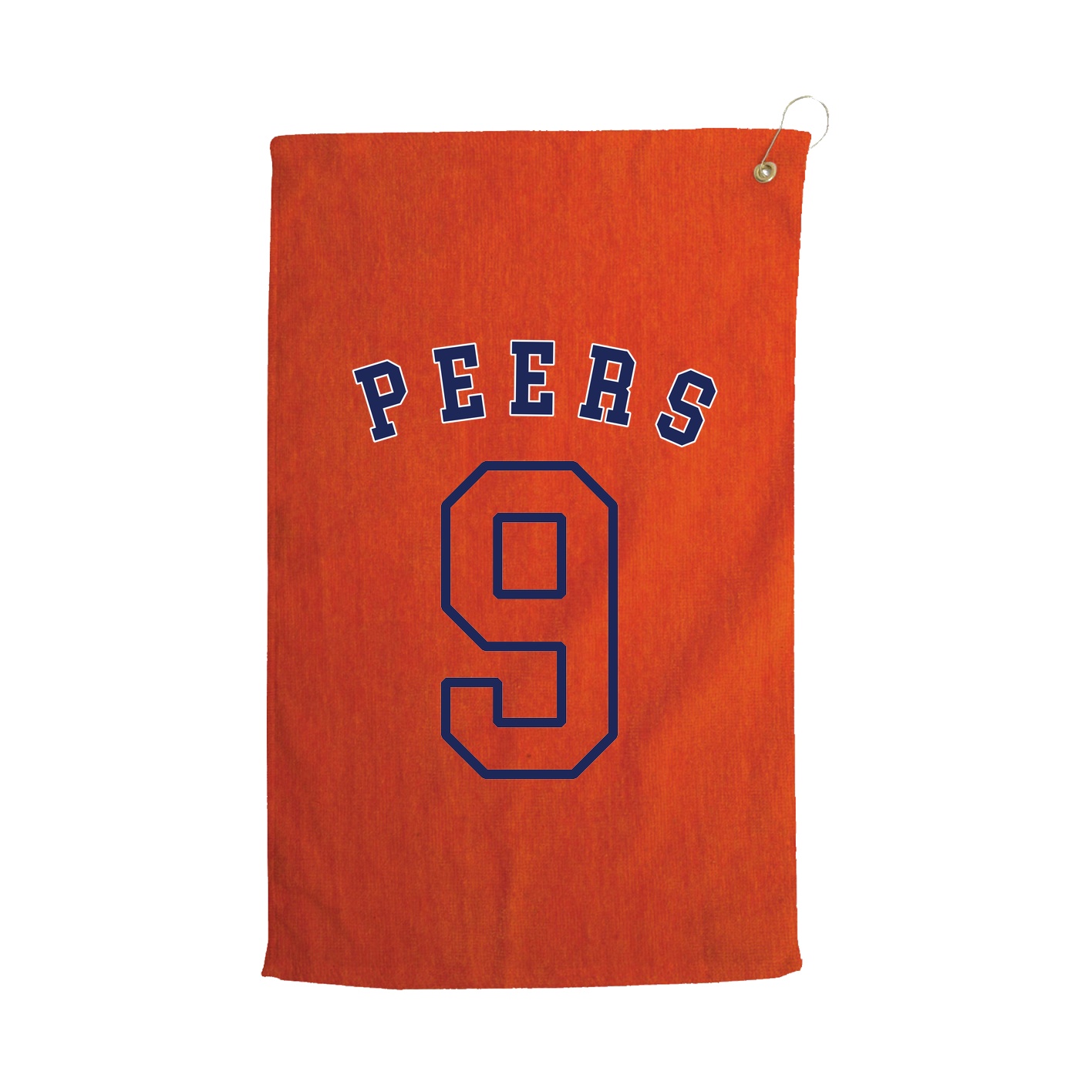 Golf Towel — Shirsey Arch in Orange