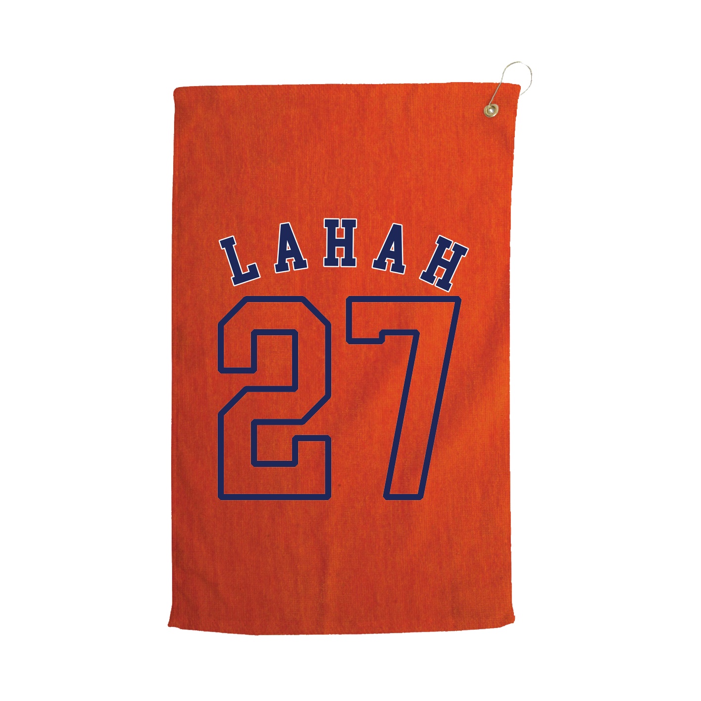 Golf Towel — Shirsey Arch in Orange
