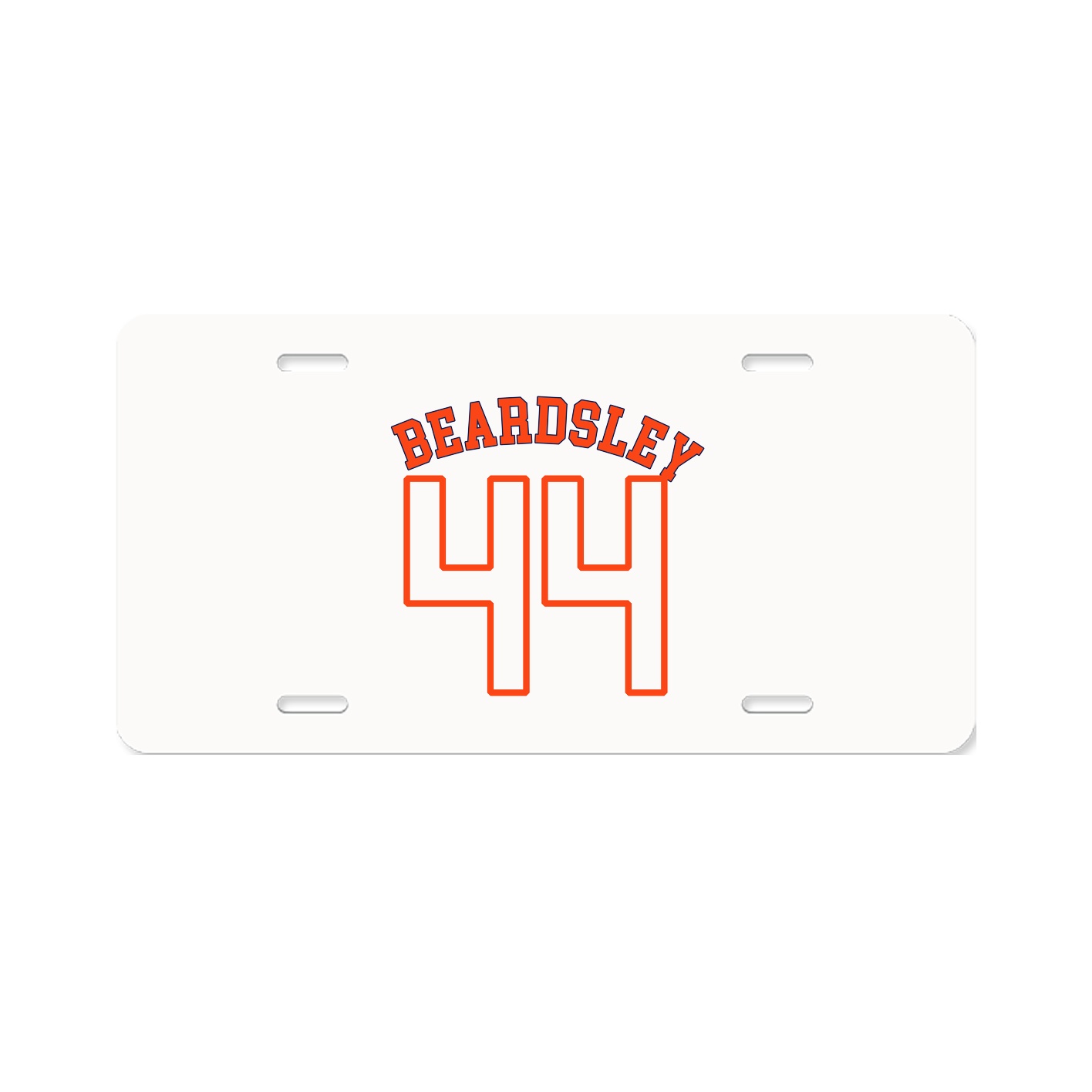 License Plate — Shirsey Arch in Classic