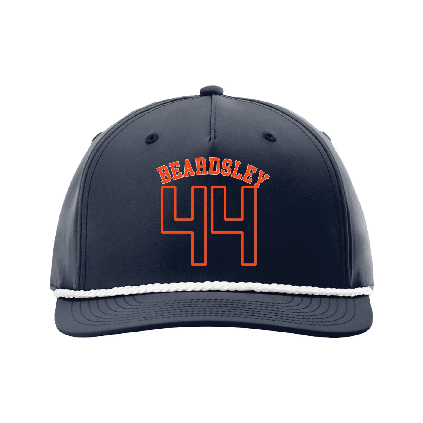 Five-Panel Classic Rope Cap — Shirsey Arch in Navy