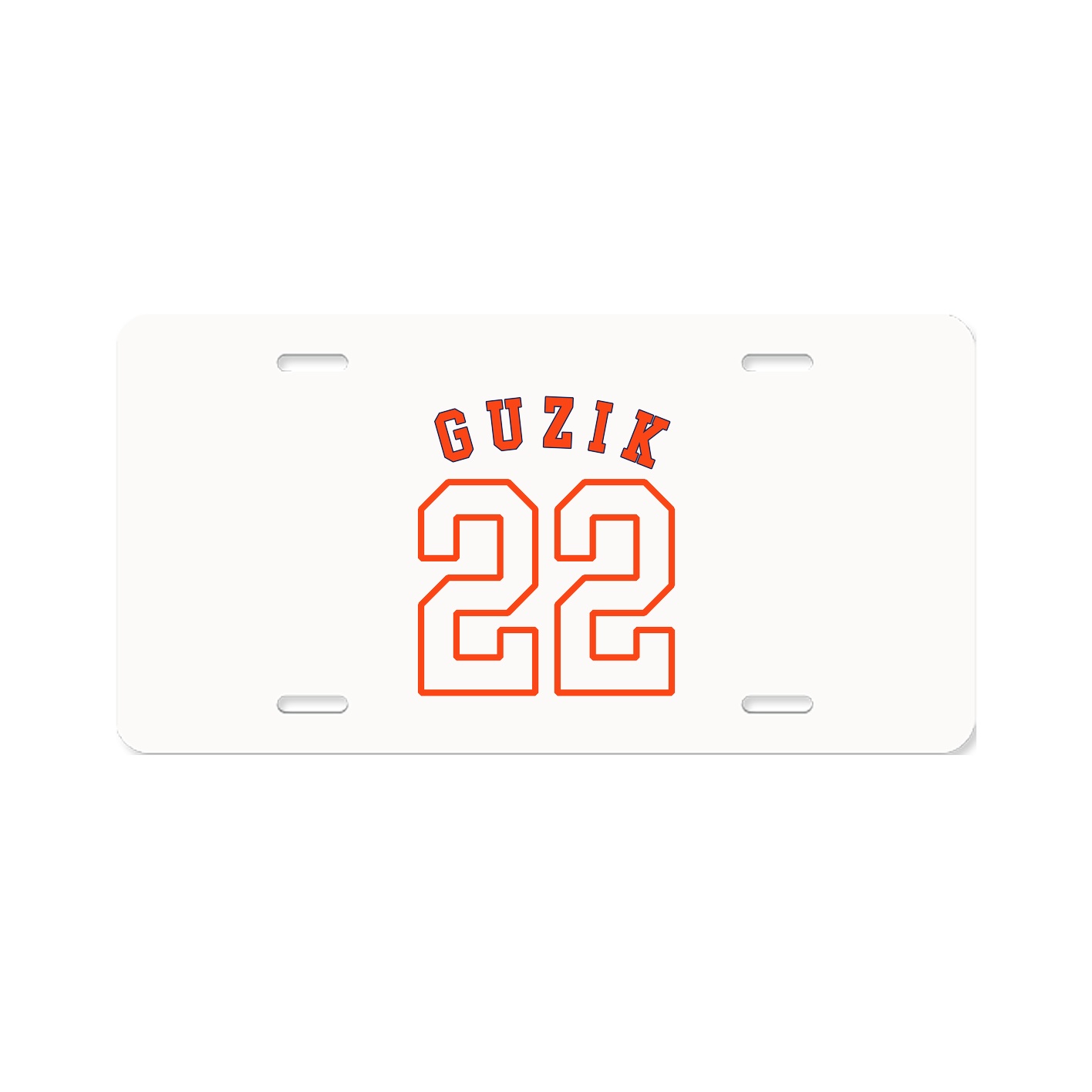 License Plate — Shirsey Arch in Classic