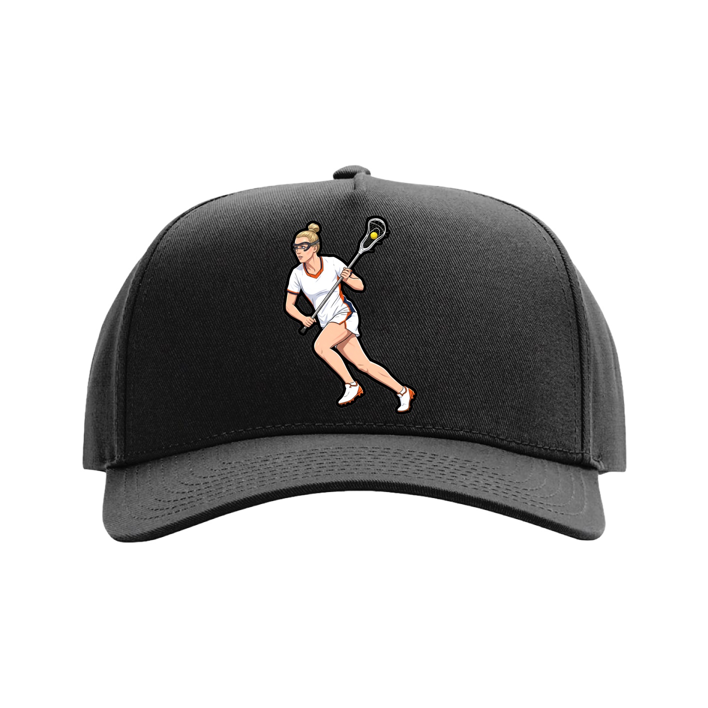 Full Fabric Five-Panel Champ Cap