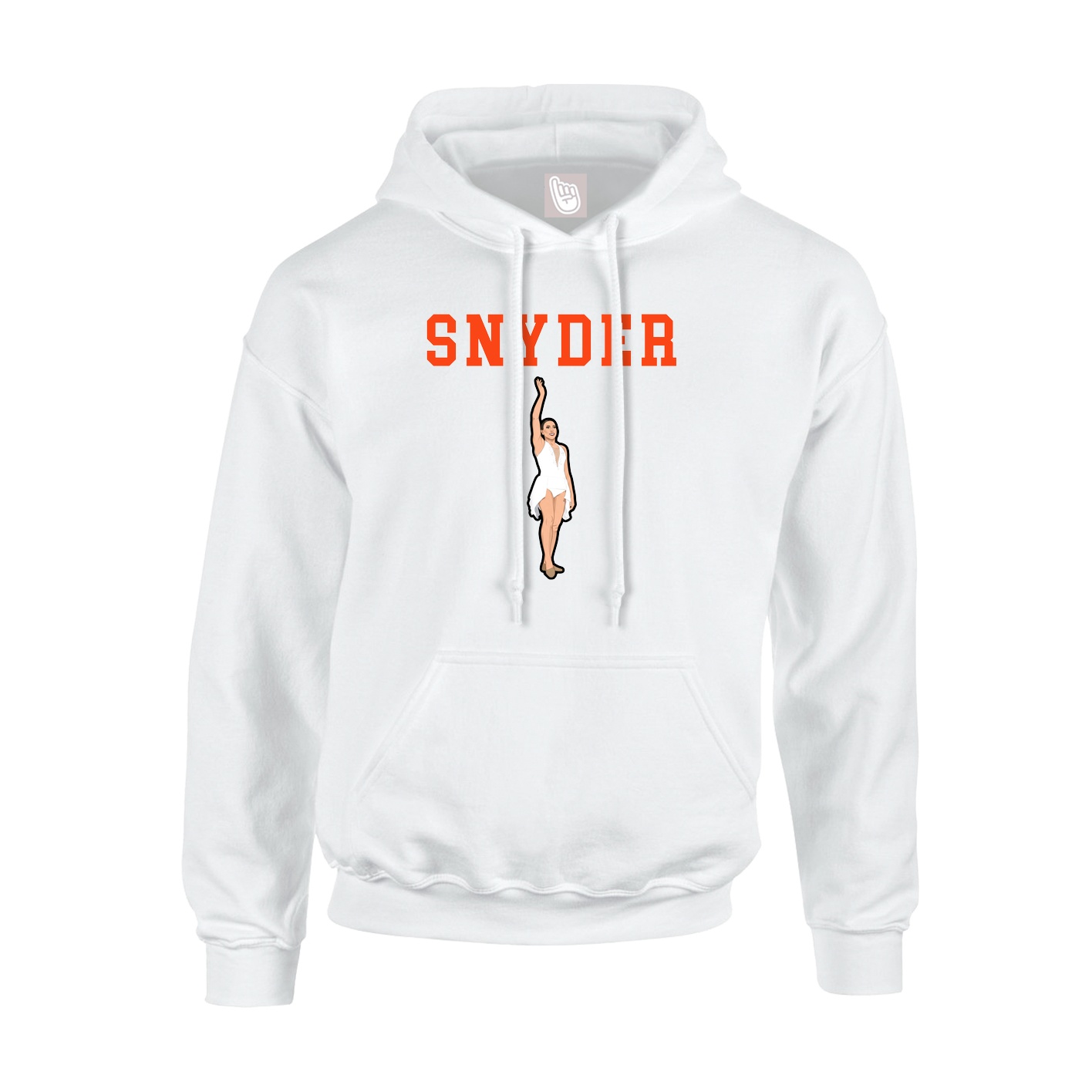 Hoodie — Shirsey in White