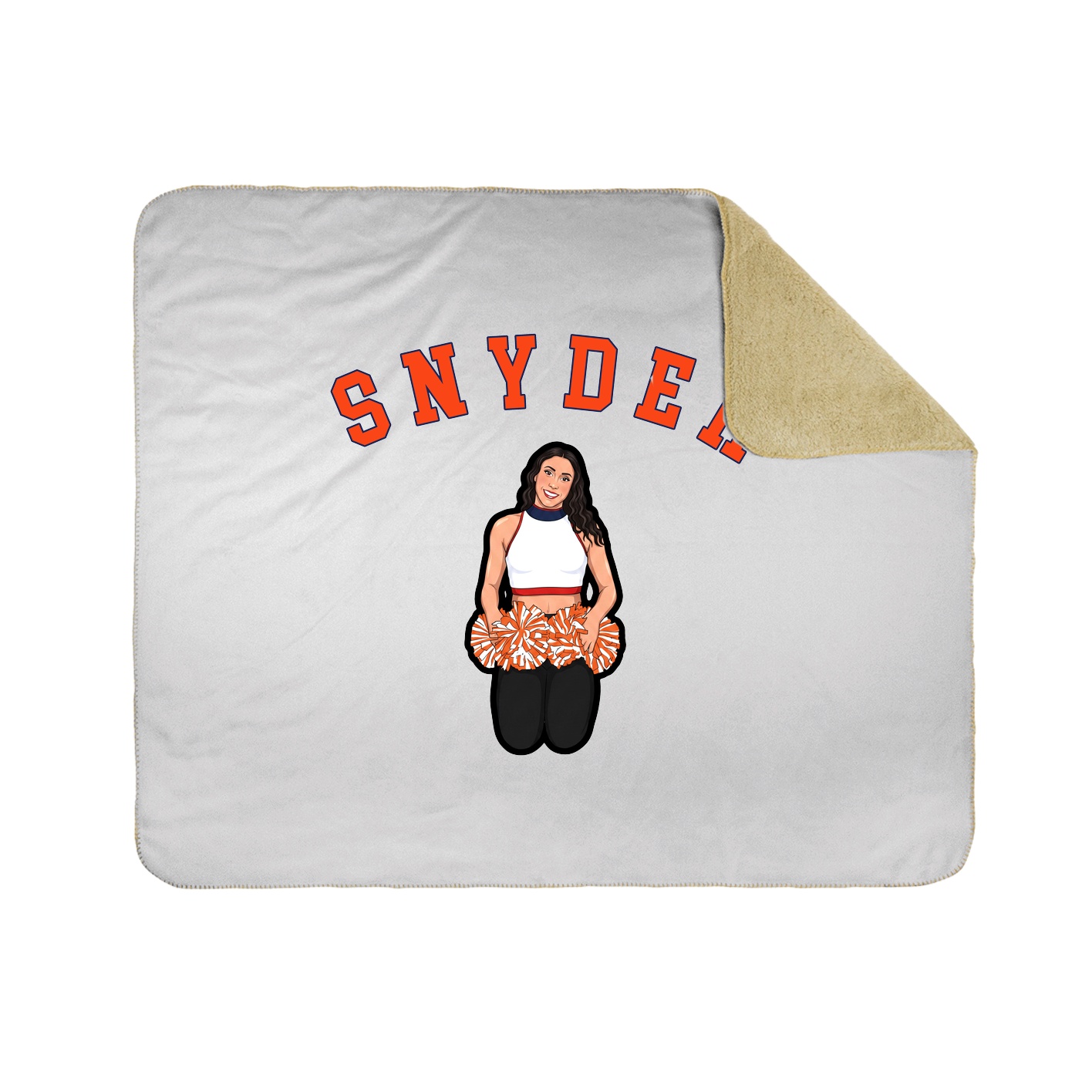 Throw Blanket — Shirsey Arch in White