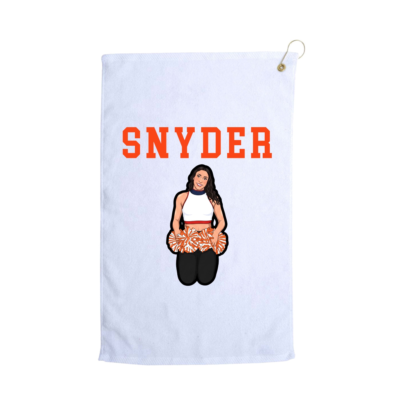 Golf Towel — Shirsey in White
