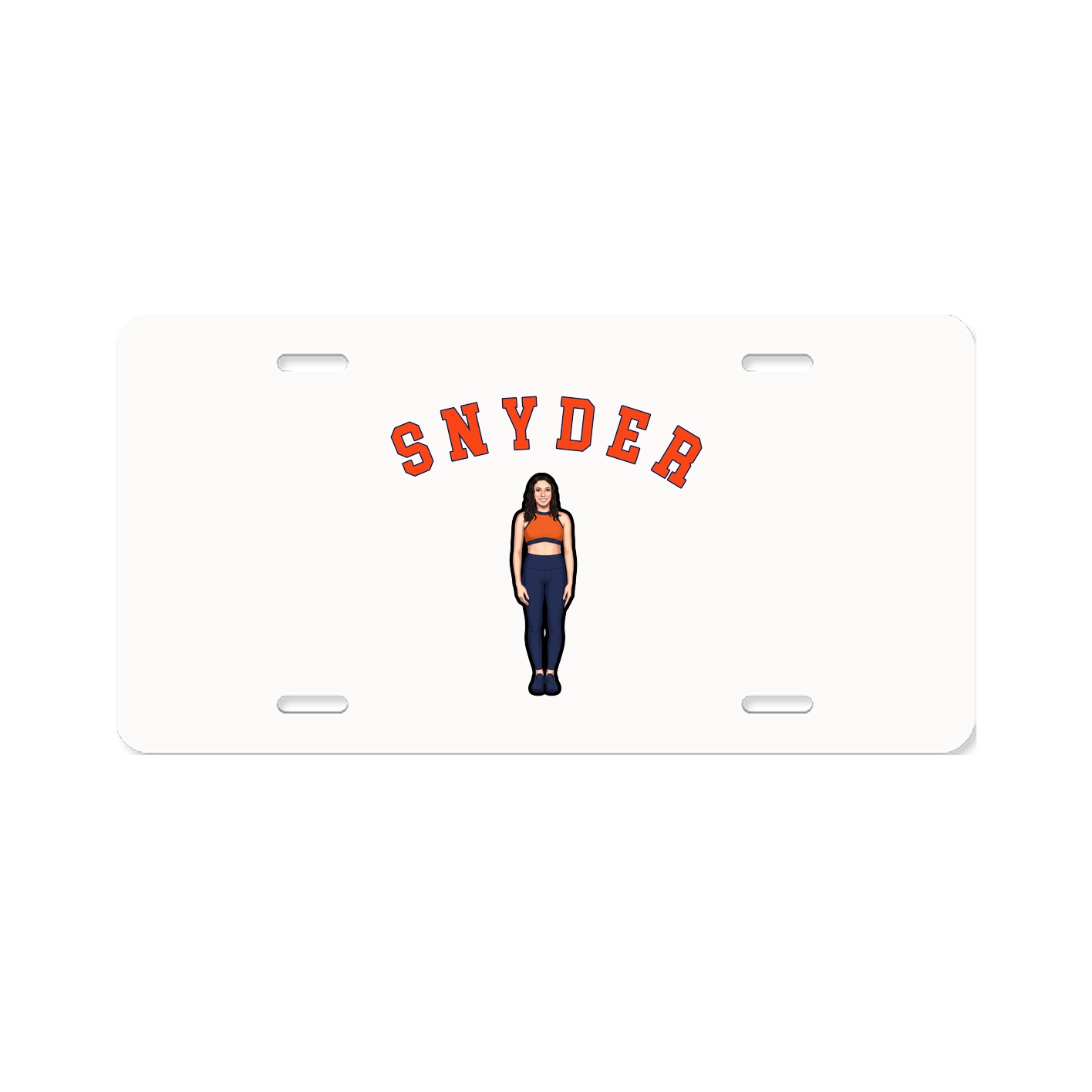 License Plate — Shirsey Arch in Classic