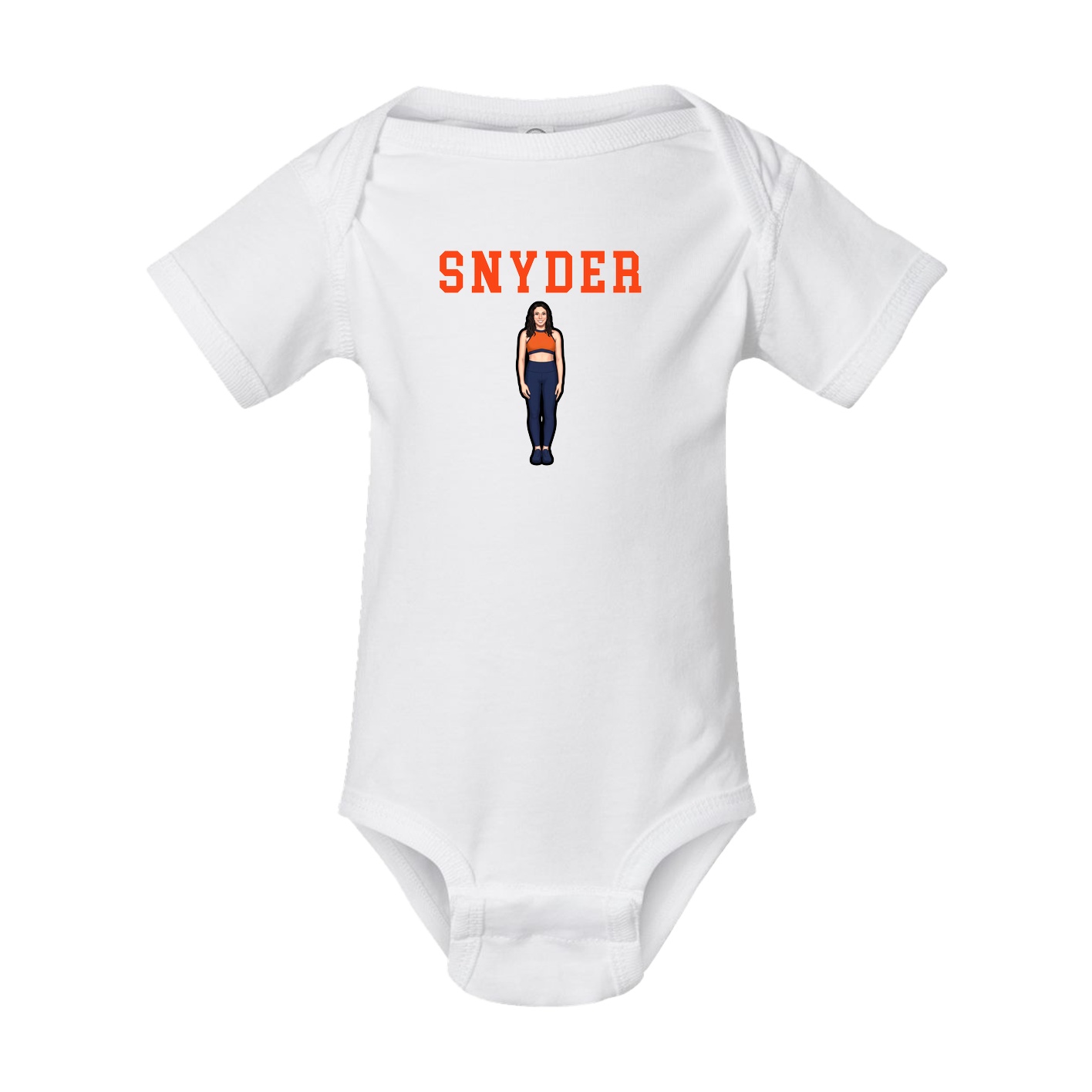 Baby Onesie — Shirsey in White