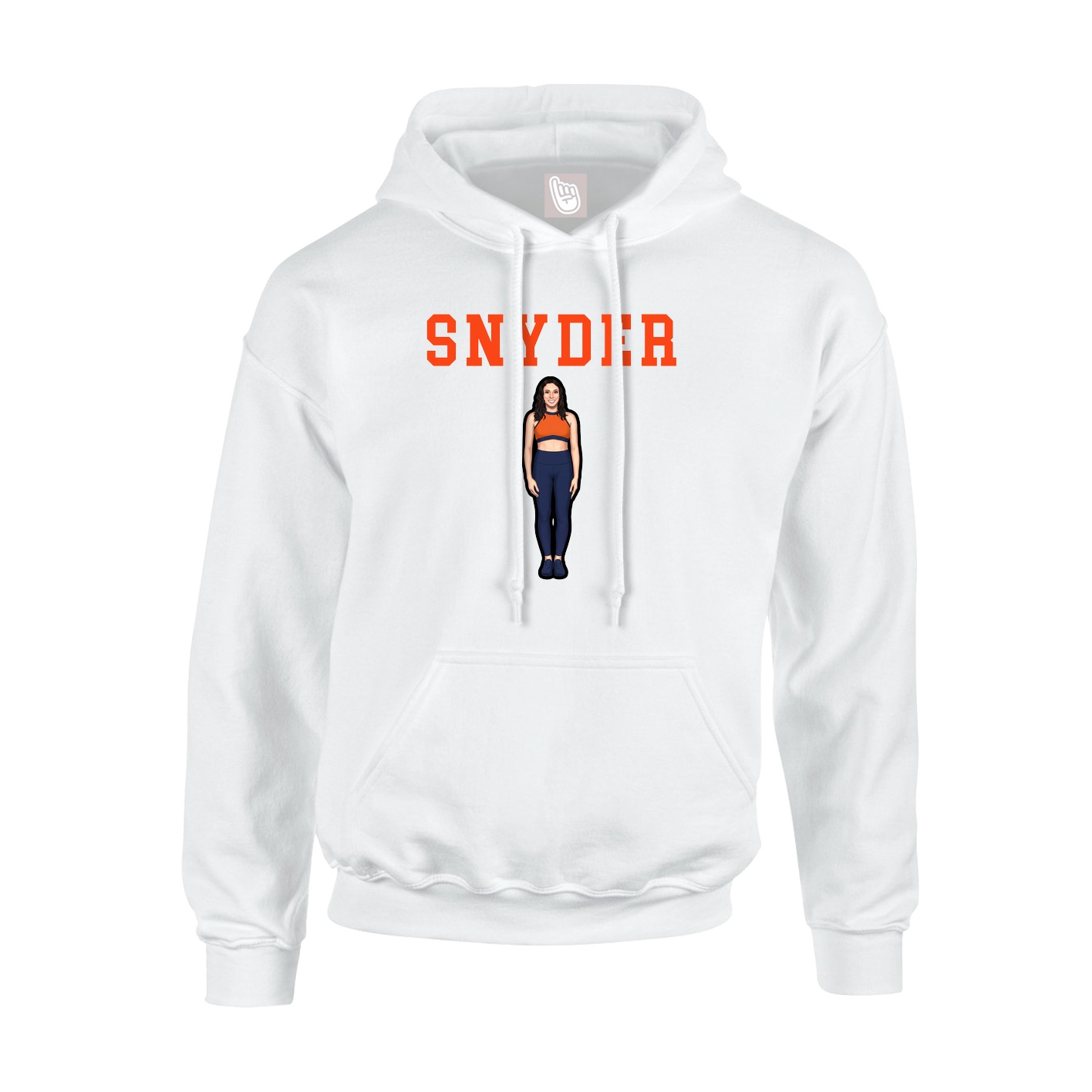 Youth Hoodie — Shirsey in White