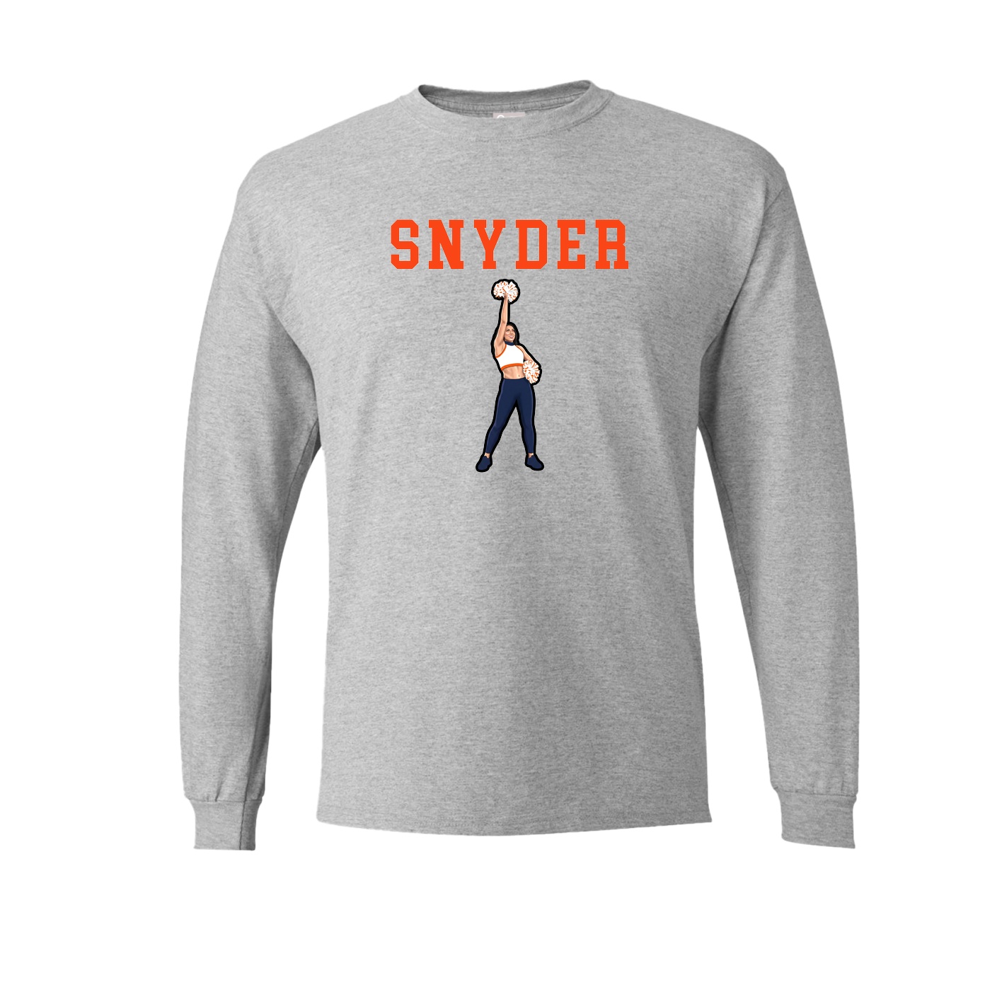 Long Sleeve Tee — Shirsey in Grey