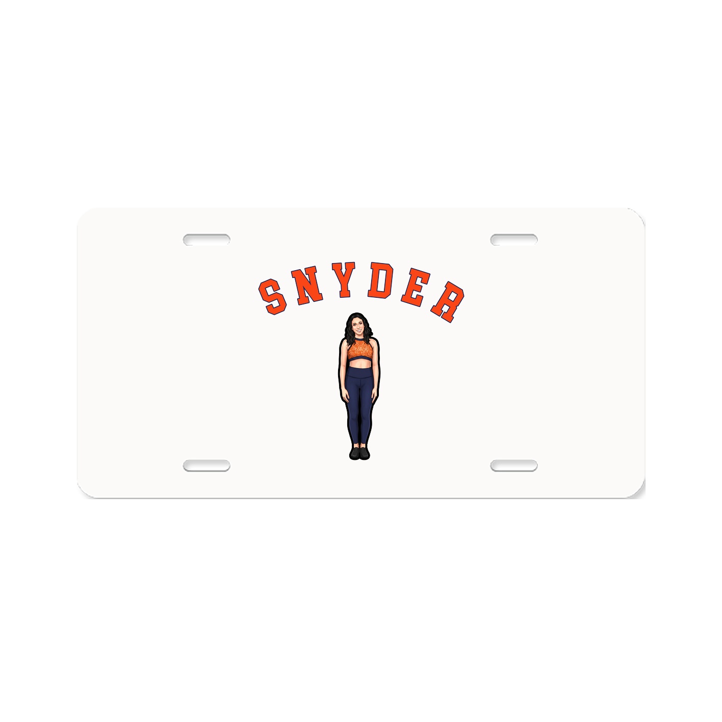 License Plate — Shirsey Arch in Classic