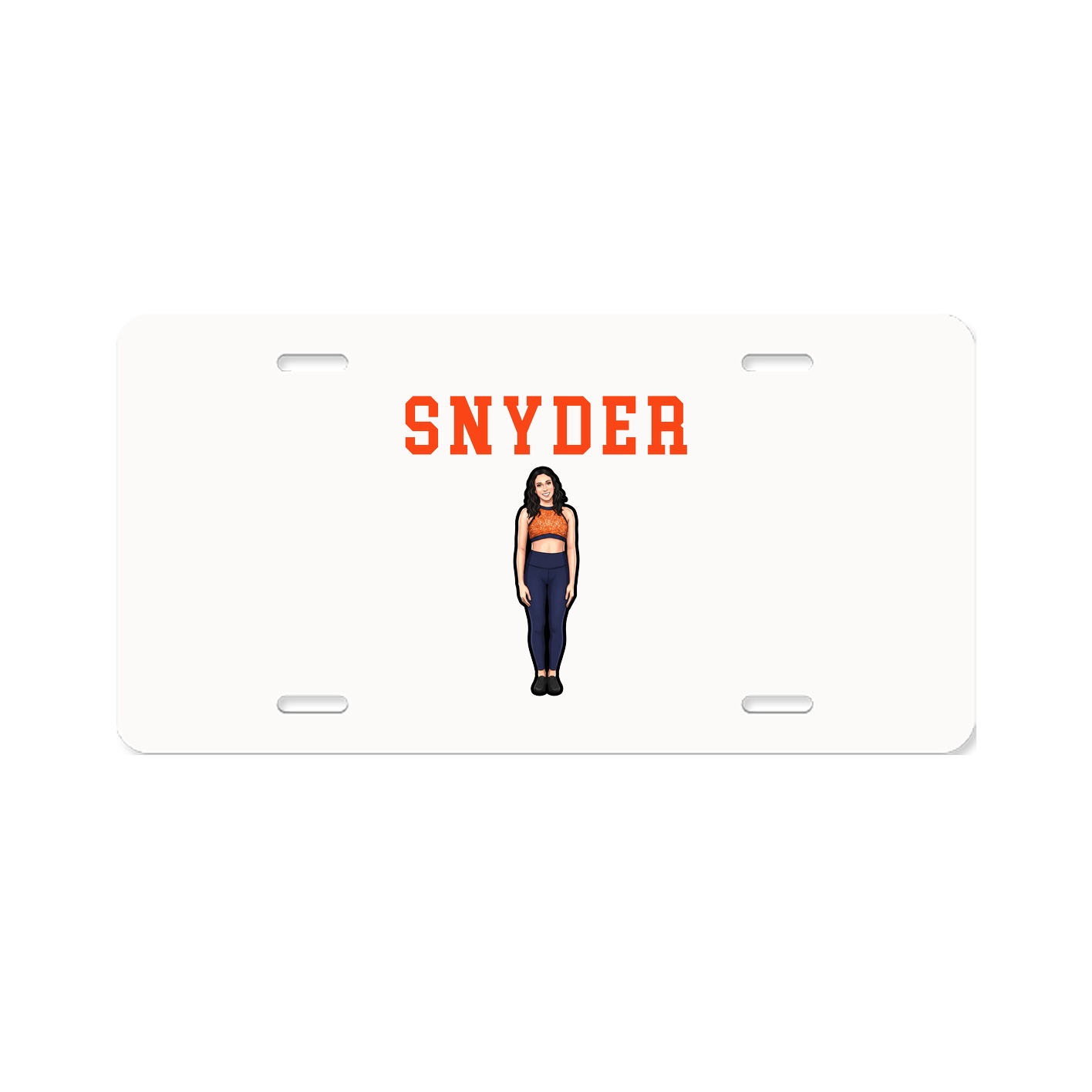 License Plate — Shirsey in Classic