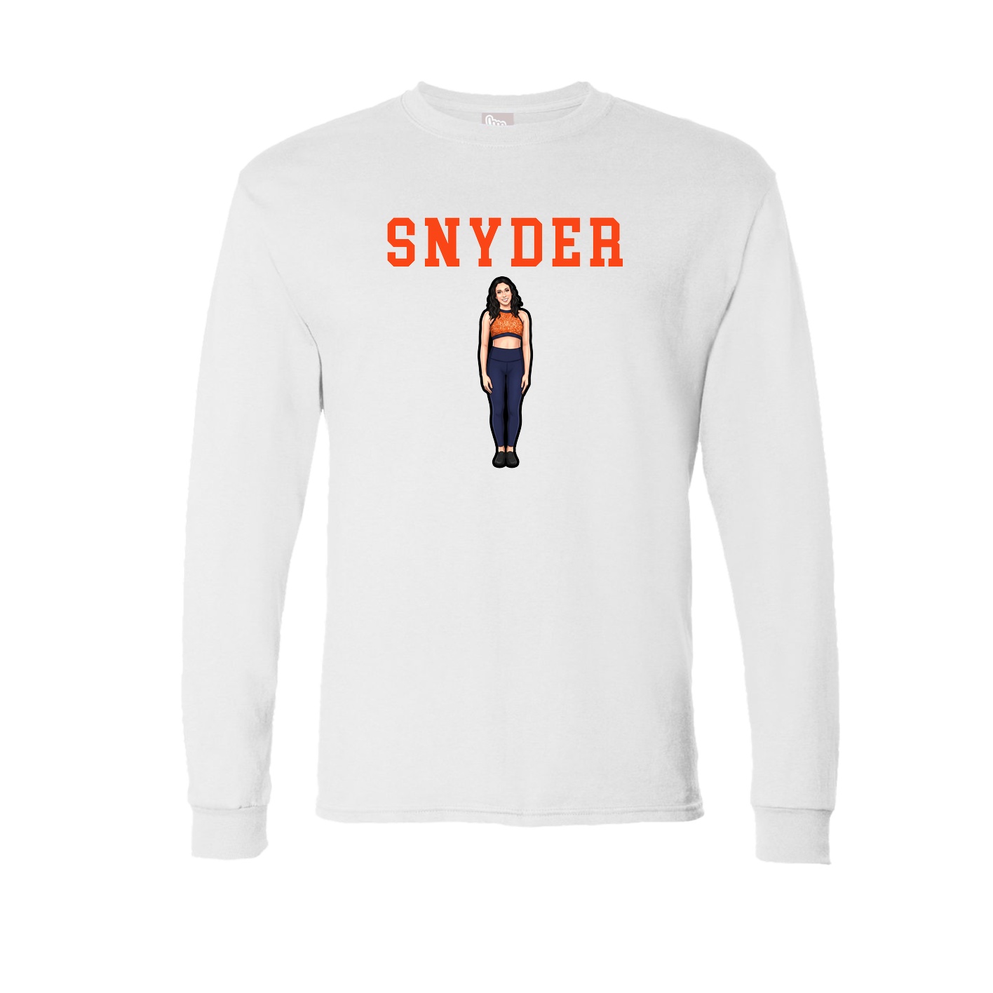 Long Sleeve Tee — Shirsey in White