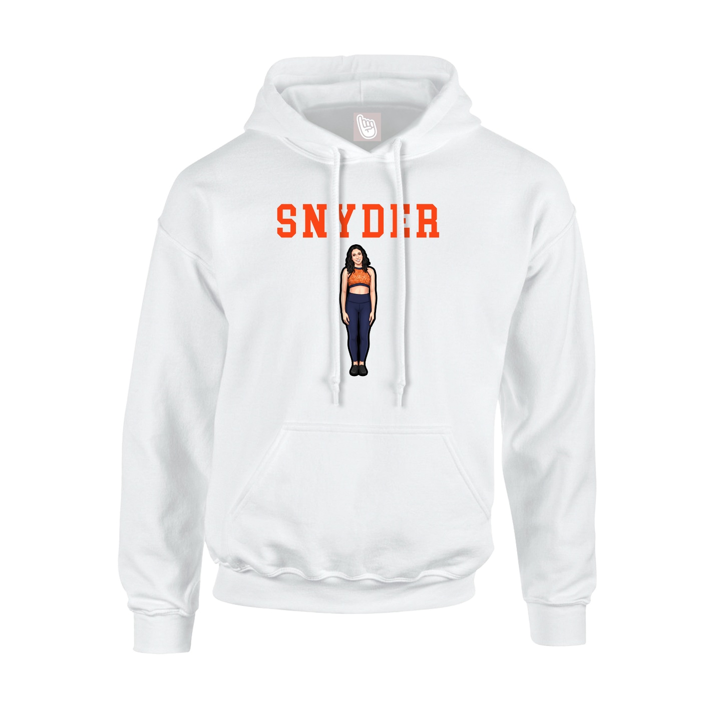 Youth Hoodie — Shirsey in White