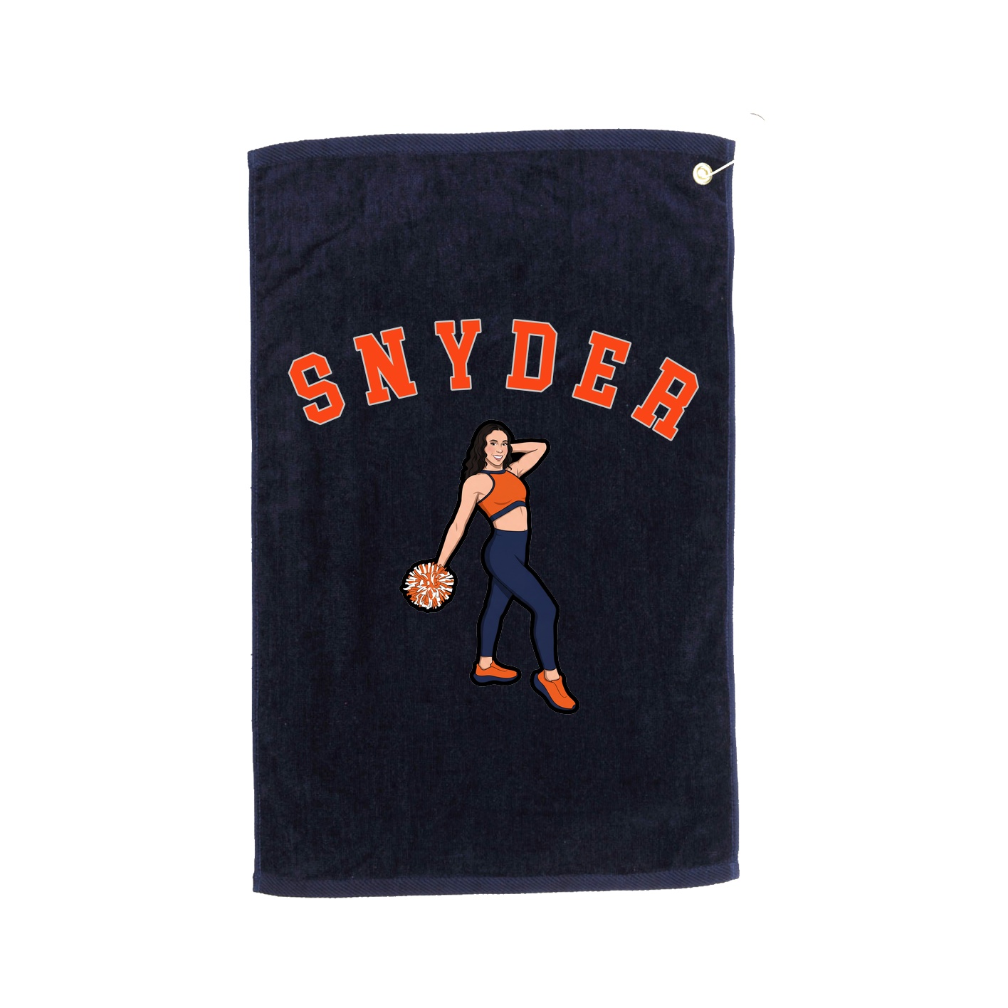Golf Towel — Shirsey Arch in Navy