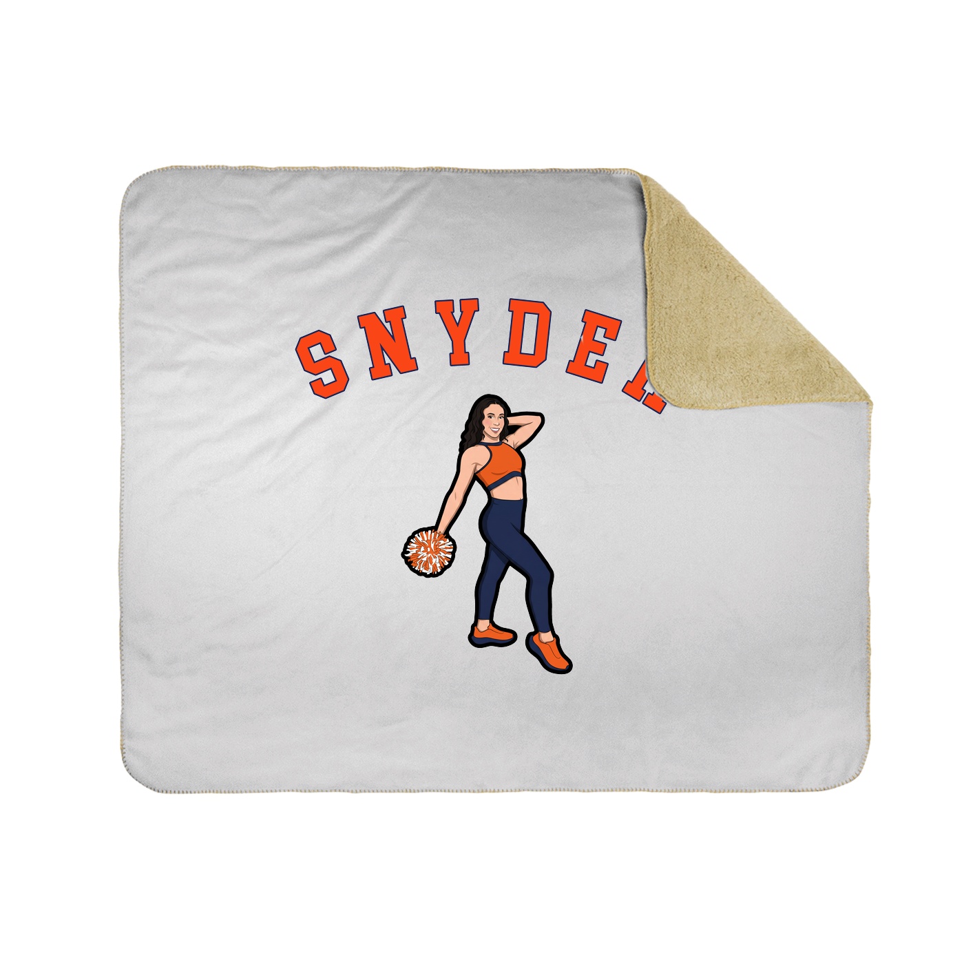 Throw Blanket — Shirsey Arch in White