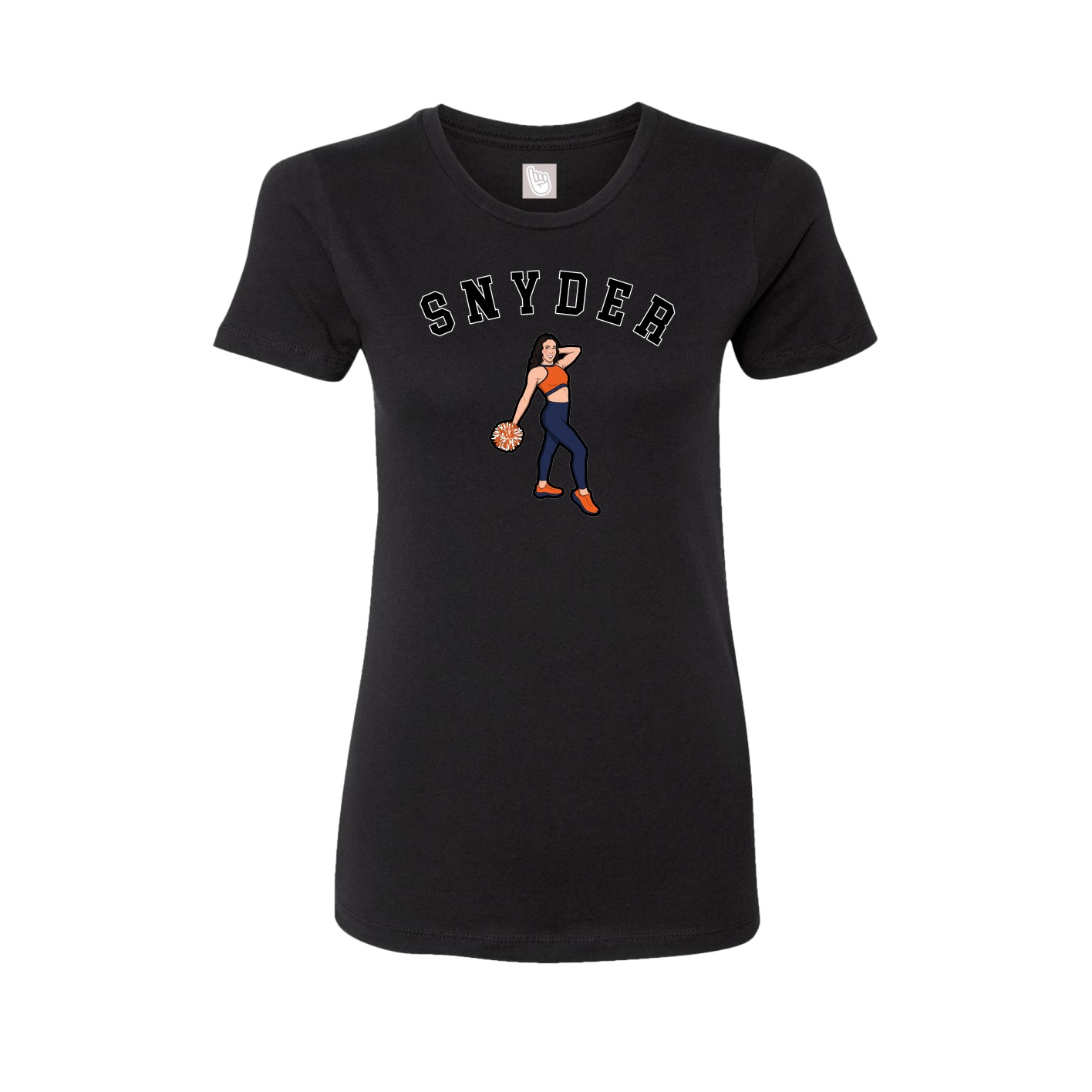 Womens Tee — Shirsey Arch in Black