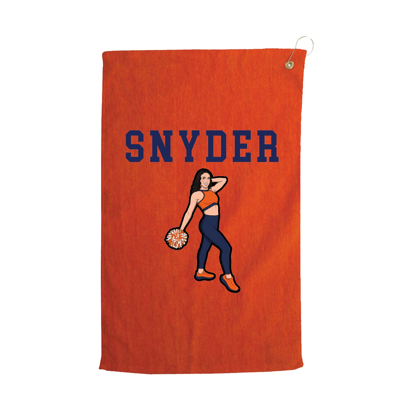 Golf Towel — Shirsey in Orange