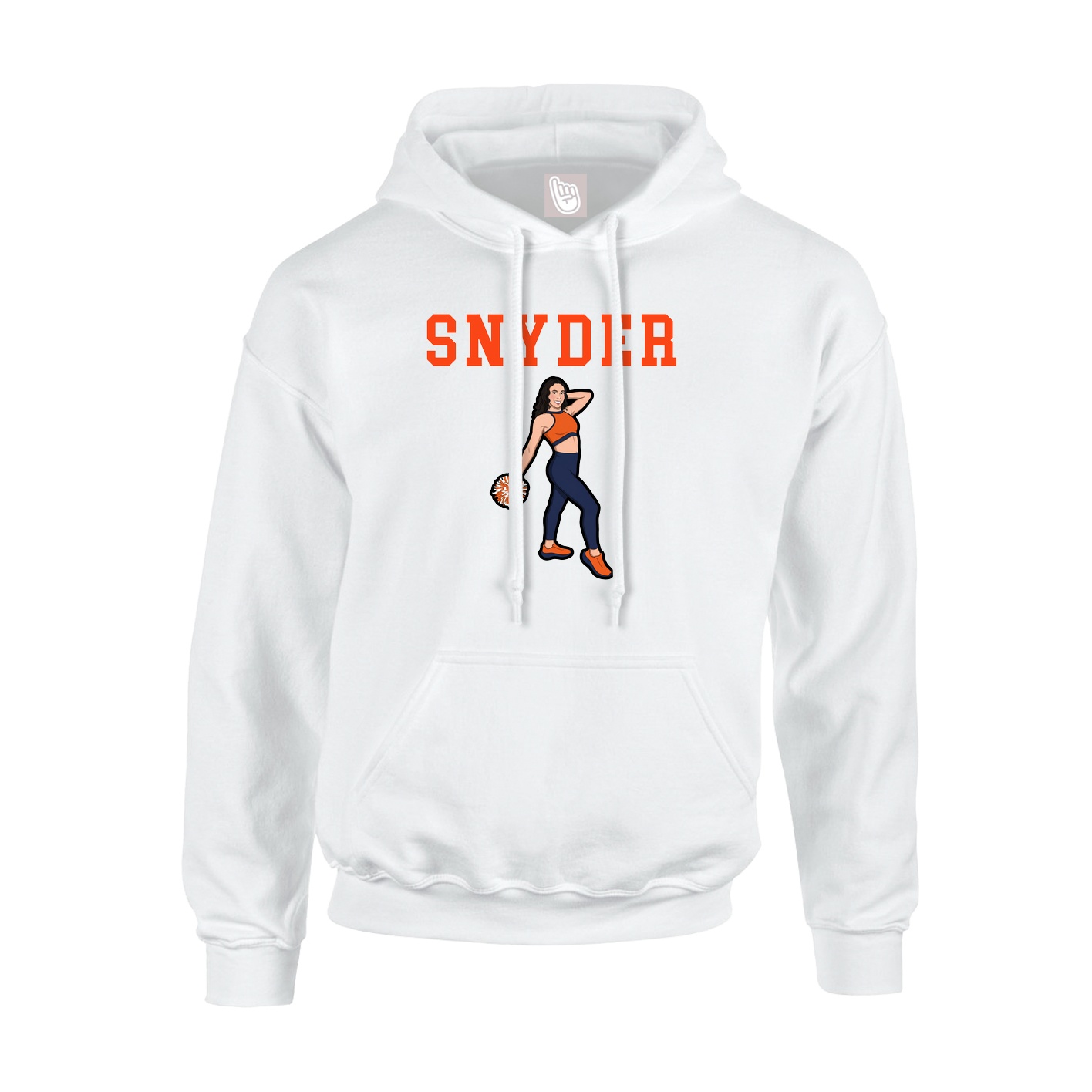 Youth Hoodie — Shirsey in White