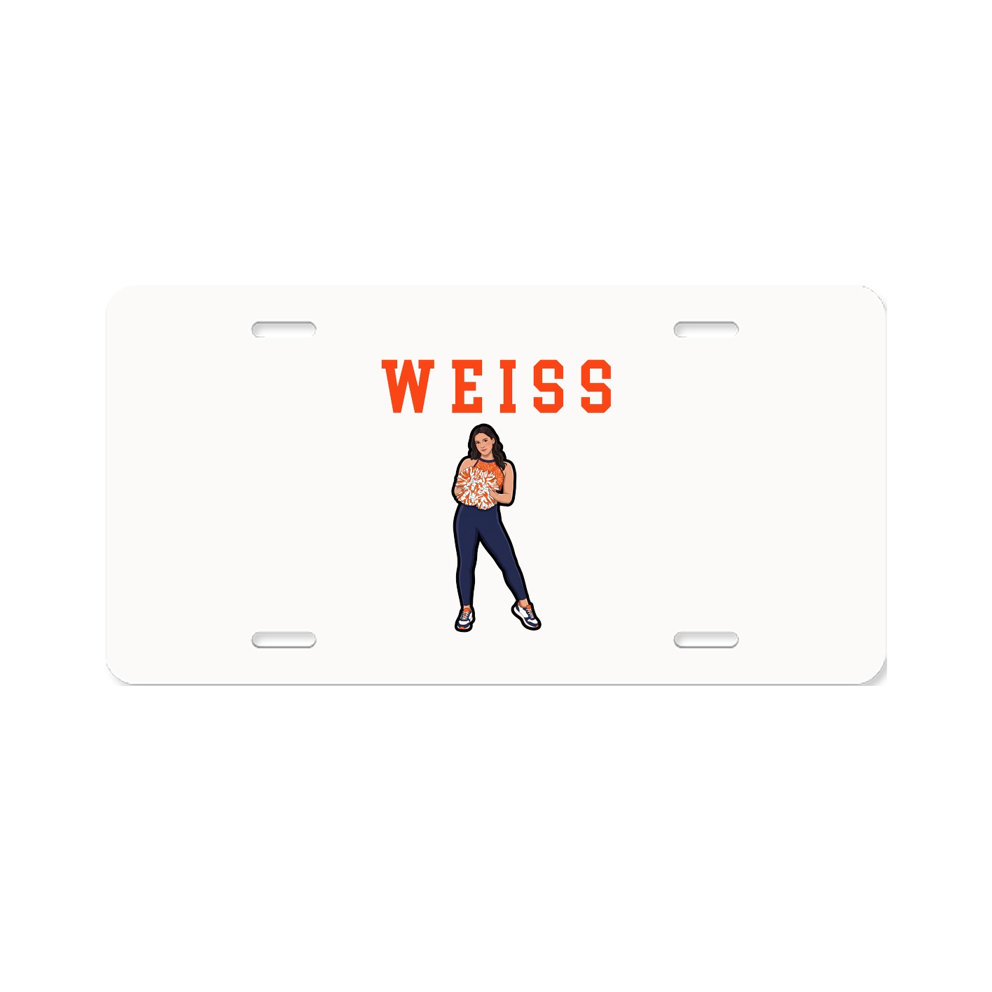 License Plate — Shirsey in Classic