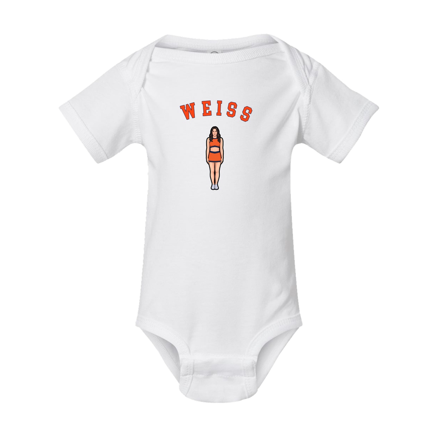 Baby Onesie — Shirsey Arch in White